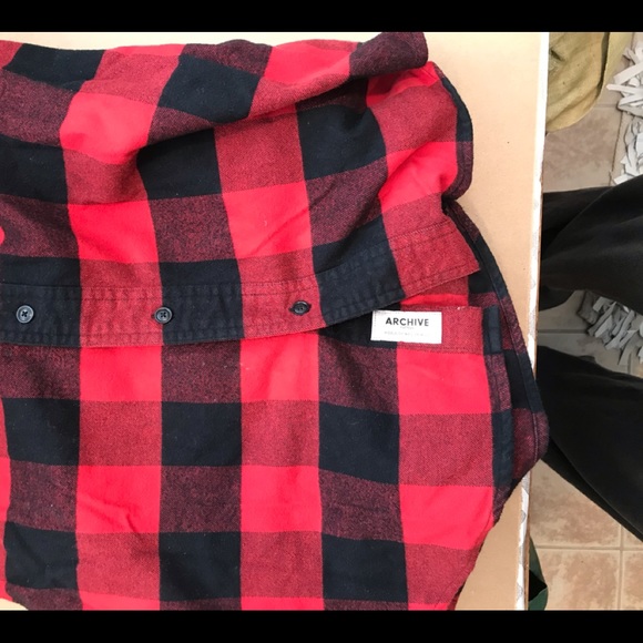 Woolrich Buffalo Flannel Shirt Alaskan Farmhouse Lumberjack long sleeve Shirt - Picture 8 of 9